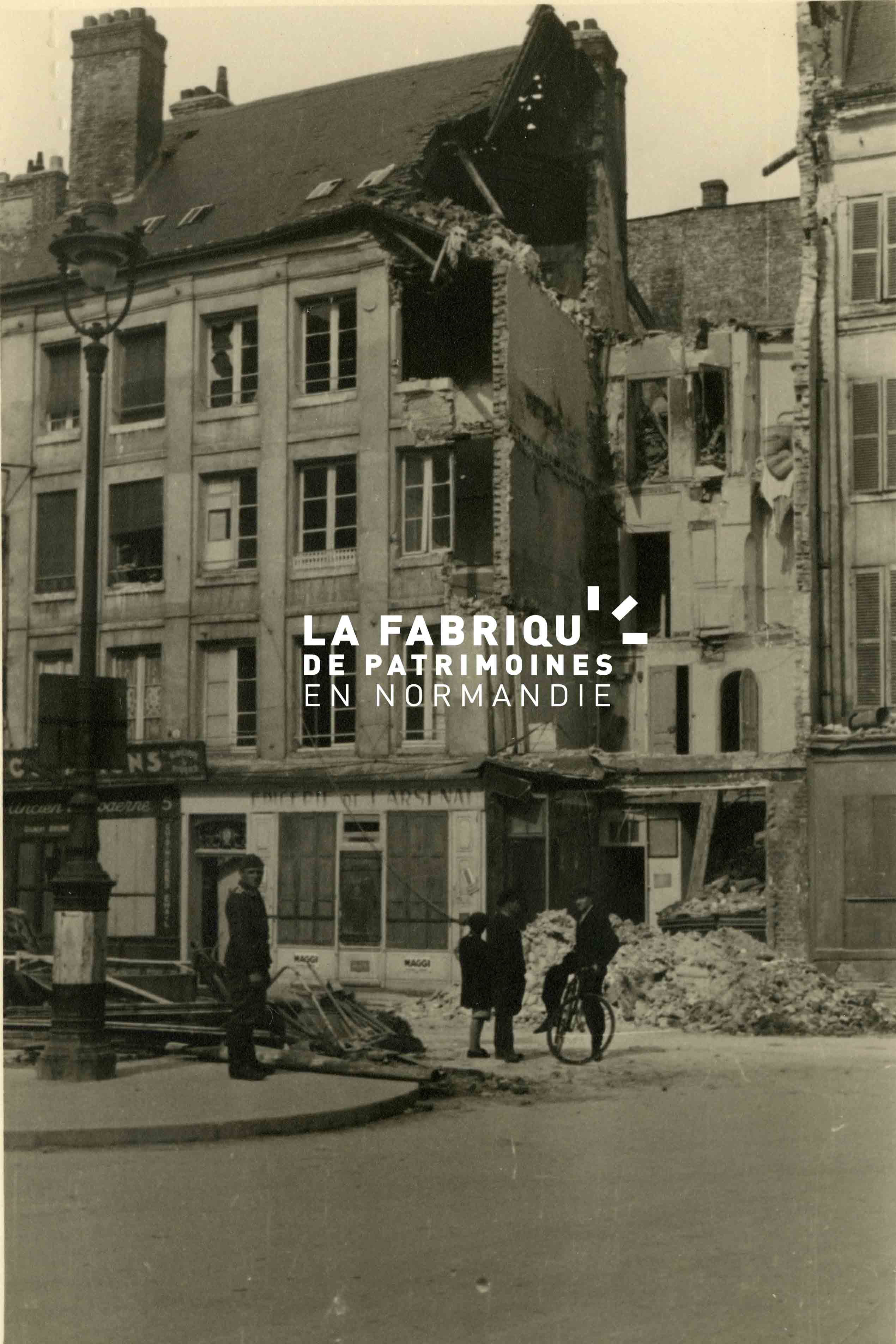 Immeubles Détruits Par Les Bombardements Au Havre En 1940 - Mémoire ...